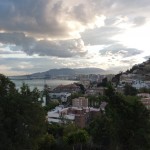 View of Malaga from Castillo de Santa Catalina